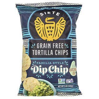 Siete, Grain Free Tortilla Chips, Dip Chip, 5 oz (142 g)