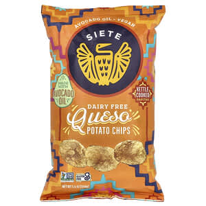 Siete, Potato Chips, Queso, 5.5 oz (156 g)'