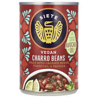 Siete, Vegan Charro Beans, 15.5 oz (439 g)