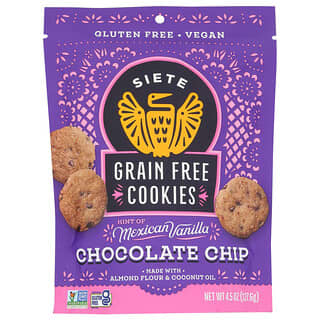 سييتي‏, بسكويت خالٍ من الحبوب ، رقائق الشيكولاتة ، 4.5 أونصة ، (127.6 جم)