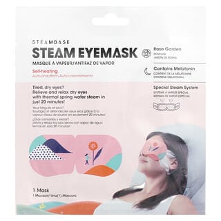 Steambase, Steam Eyemask, Rose Garden, 1 Mask