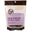 Cacao biologique cru, Grués sucrés, 8 oz (227 g)