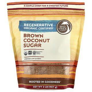 Big Tree Farms, Brown Coconut Sugar, 2 lbs (907 g)