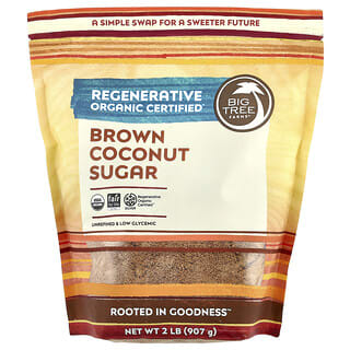 Big Tree Farms, Brown Coconut Sugar, 2 lbs (907 g)