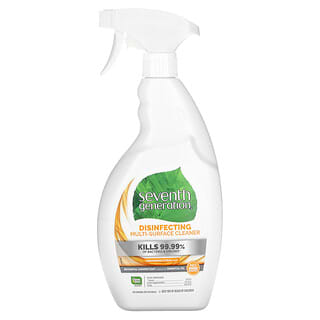 Seventh Generation, Nettoyant désinfectant multi-surfaces, parfum citronnelle, 768 ml