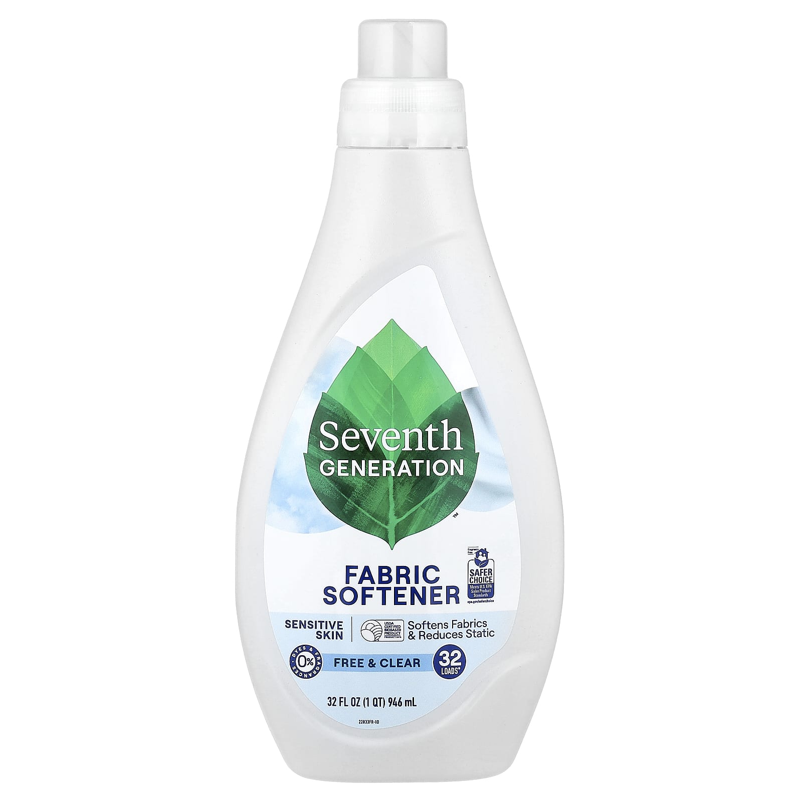 柔軟剤、フリー＆クリア、946ml