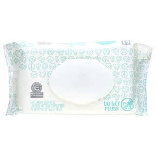 Seventh Generation, Sensitive Protection Cleansing Baby Wipes, 64 Wipes