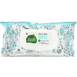 سيفينث جنيراشيون‏, Free & Clear Baby Wipes, 384 Wipes