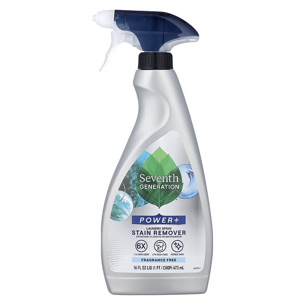 Seventh Generation, 洗衣去汙噴霧，Free & Clear，16 液量盎司（473 毫升）