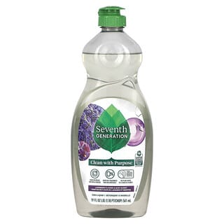 Seventh Generation, Dish Liquid, Lavender Flower & Mint, 19 fl oz (561 ml)
