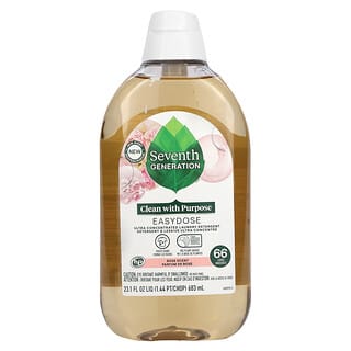 Seventh Generation, Easydose, Ultra Concentrated Laundry Detergent, Rose Scent, 66 Loads, 23.1 fl oz (683 ml)