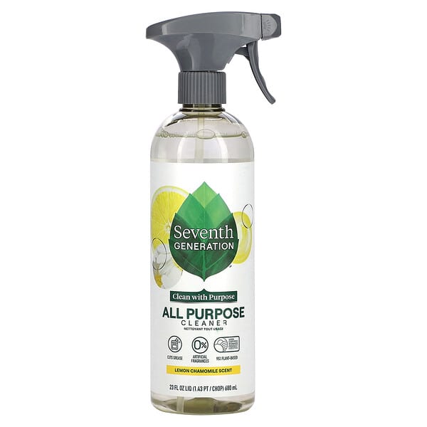 Seventh Generation, All Purpose Cleaner, Lemon Chamomile, 23 fl oz (680 ml)