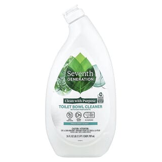 Seventh Generation, Pembersih Mangkuk Toilet, Mint Segar, 709 ml (24 ons cairan)