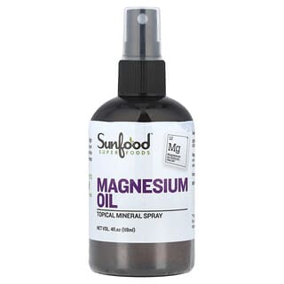 Sunfood, Magnesium Oil, Magnesiumöl, 118 ml (4 fl. oz.)