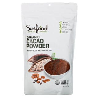 Sunfood, Organic Cacao Powder, 1 lb (454 g)