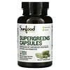 Supergreens Capsules, 620 mg, 90 Capsules