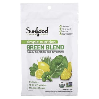 Sunfood, Simple Nutrition, Green Blend, 4 oz (113 g)