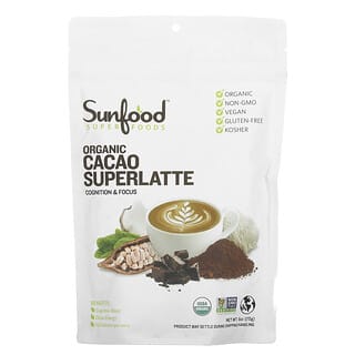 Sunfood, Organiczna superlatte z kakao, 170 g