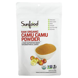 Sunfood, Raw Organic Camu Camu Powder, 3.5 oz (100 g)