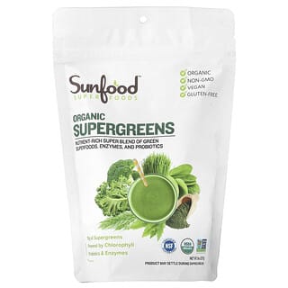 Sunfood, Sun Is Shining, Superalimentos verdes, 227 g (8 oz)