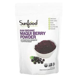 Sunfood, 超級食物，未經加工的有機馬基莓粉，8 盎司（227 克）