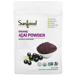 Sunfood, Organic Acai Powder, 4 oz (113 g)