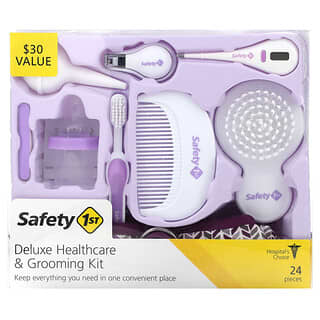 Safety 1st, Deluxe Healthcare & Grooming Kit, 24 Pieces