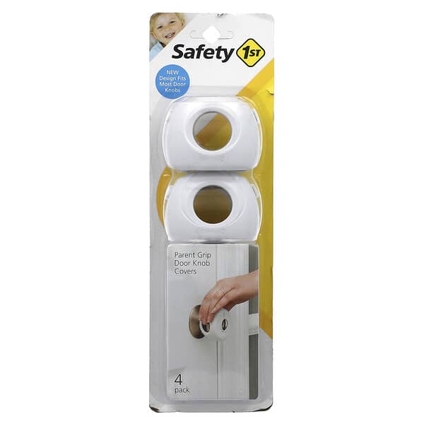 Safety 1st, Cubiertas para pomos de puerta con agarre para padres, Paquete de 4