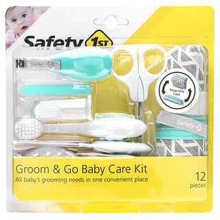 Safety 1st, Groom & Go Baby Care Kit, 12 Piece Kit