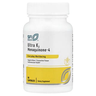 SFI Health, Ultra K2 Menaquinone-4, 90 капсул (15 000 мкг в капсуле)