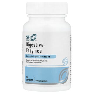 SFI Health, пищеварительные ферменты, 180 капсул