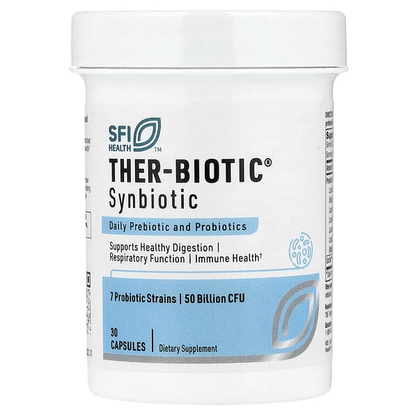 SFI Health, Ther-Biotic® Synbiotic, 30 Capsules — product photo 1