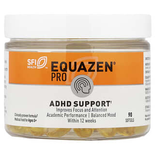 SFI Health‏, Equazen® Pro، دعم ADHD، 90 كبسولة هلامية