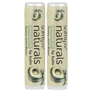 Softlips, Naturals Lip Balm, Honey Mint, 2 Stück, je 4,2 g (0,15 oz.)