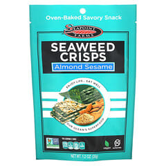 Seapoint Farms, 海藻脆片，杏仁芝麻味，1.2 盎司（35 克）