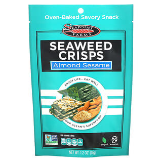 Seapoint Farms, Chips d'algues, amandes et sésame, 35 g