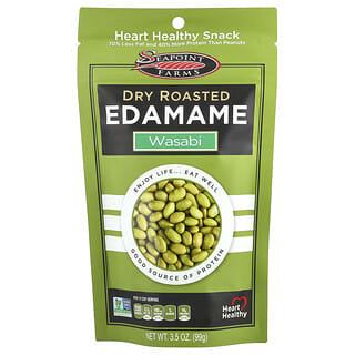 Seapoint Farms, Dry Roasted Edamame, Wasabi, 3.5 oz (99 g)