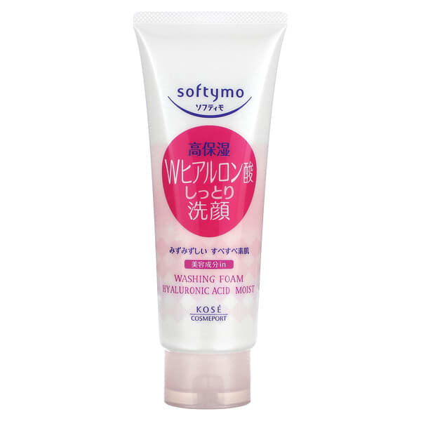 Softymo, Espuma de Lavagem, Ácido Hialurônico Úmido, 150 g (5,2 oz)