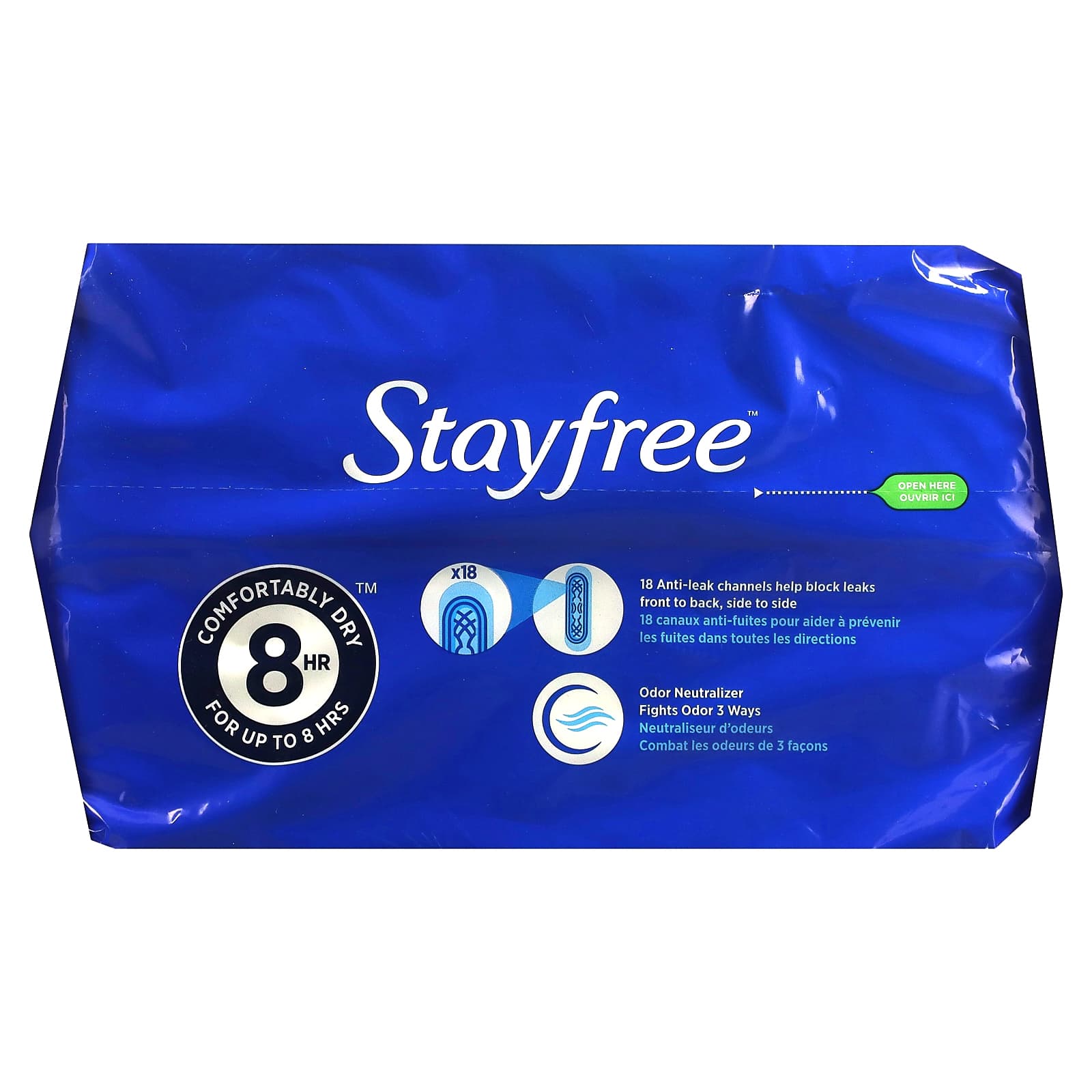 Stayfree Maxi Pads Super 66 Pads