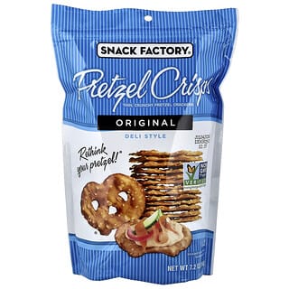 Snack Factory, Suolarinkelilastut, alkuperäiset, herkkutyyliset, 204 g