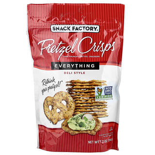 Snack Factory, Pretzel Crisps, Everything, Deli Style, 7.2 oz (204 g)
