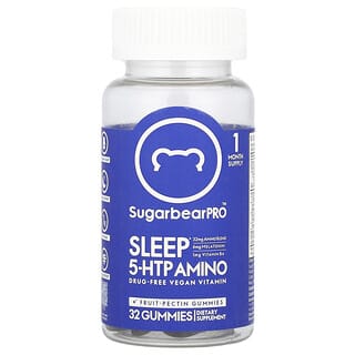 شوغر بير برو‏, Sleep 5-HTP Amino Gummies, 32 Gummies