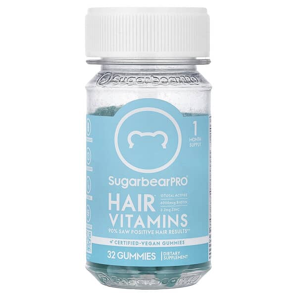 Hair Vitamins Gummies, 32 Gummies