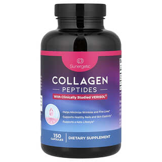 Sunergetic, Kollagenpeptider, 150 kapsler
