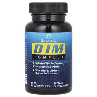 Sunergetic, Complexe DIM, 150 mg, 60 capsules