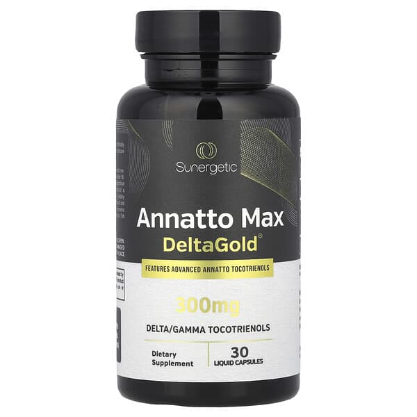 Annatto Max DeltaGold®, 300 mg, 30 Liquid Capsules