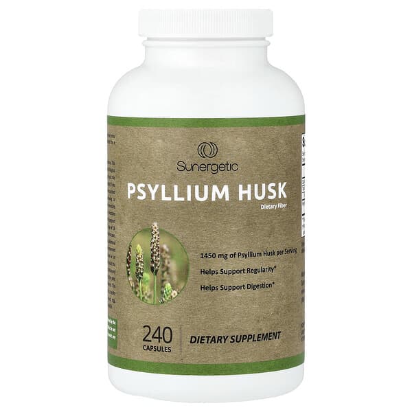 Psyllium Husk, 240 Capsules (725 mg per Capsule)