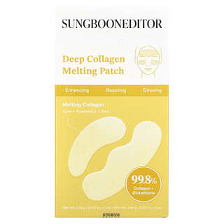Sungboon Editor, Deep Collagen Melting Patch , 3 Sets, 0.016 oz (0.46 g) Each