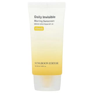 Sungboon Editor, Günlük Görünmez, Bulanıklaştırıcı Güneş Kremi, SPF 40, 1,69 fl oz (50 ml)