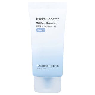 Sungboon Editor, Hydro Booster, Moisture Sun Cream, SPF 30, 50 ml (1.69 fl oz)